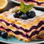 Lemon Blueberry Lasagna