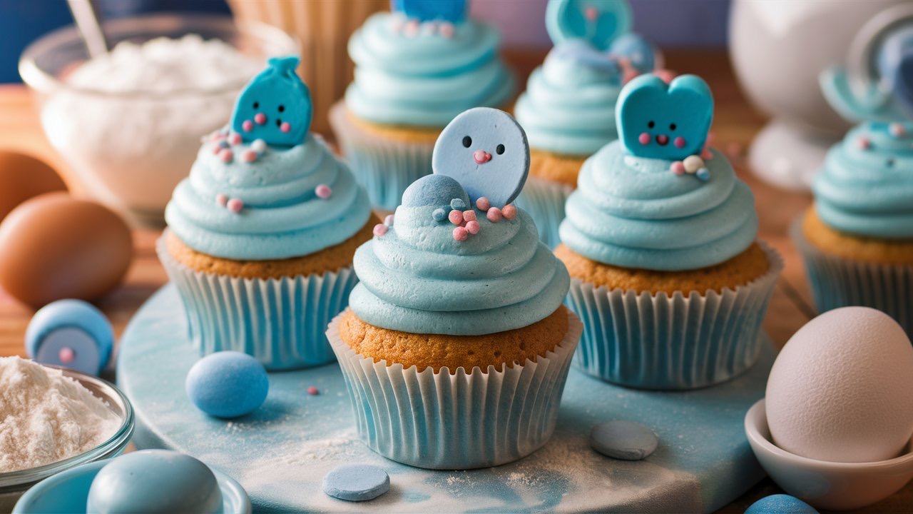 Bluey Cupcakes