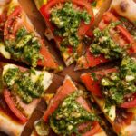 chimichurri tomato pizza recipe