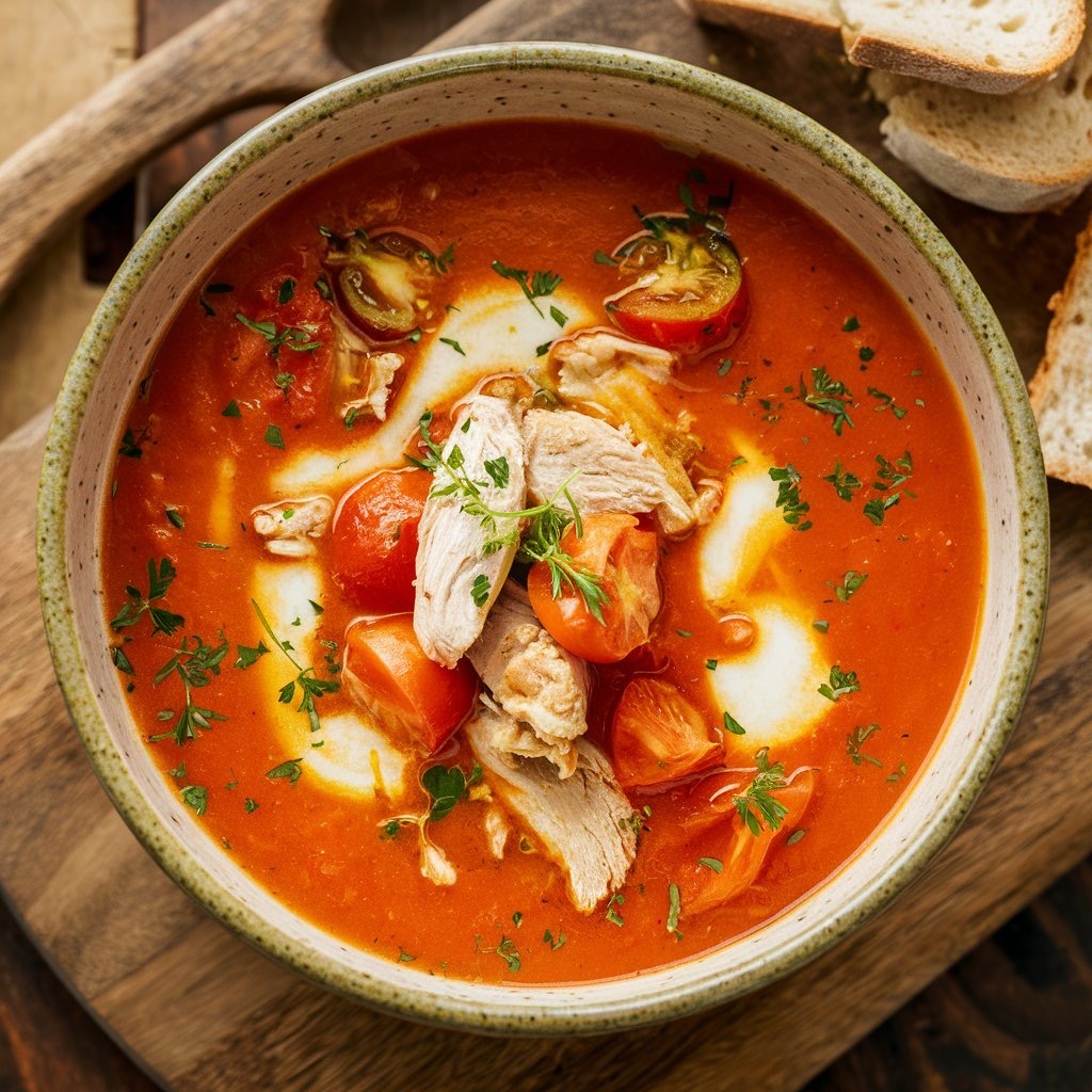 best smoky chicken tomato bisque recipe