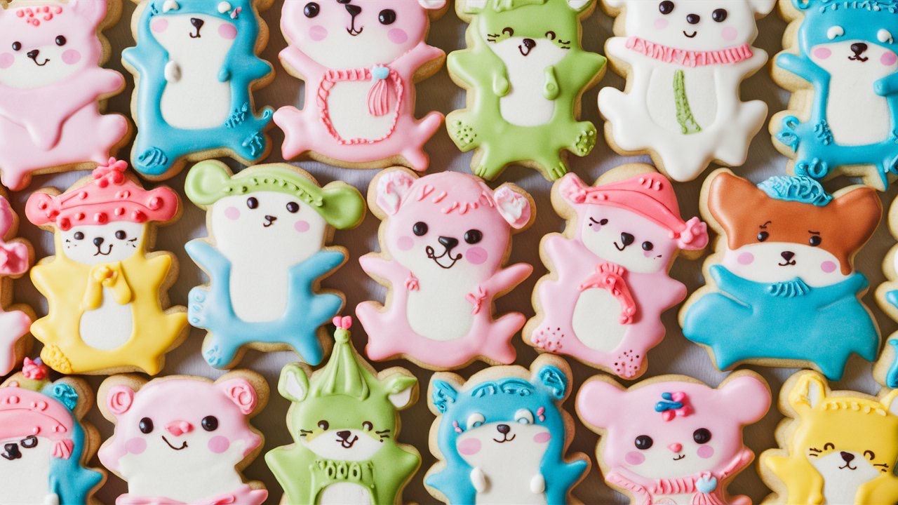 Frosted Animal Cookies