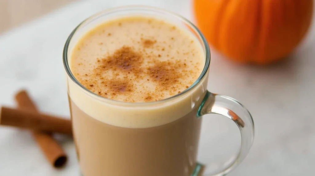 Chilled Pumpkin Spice Latte