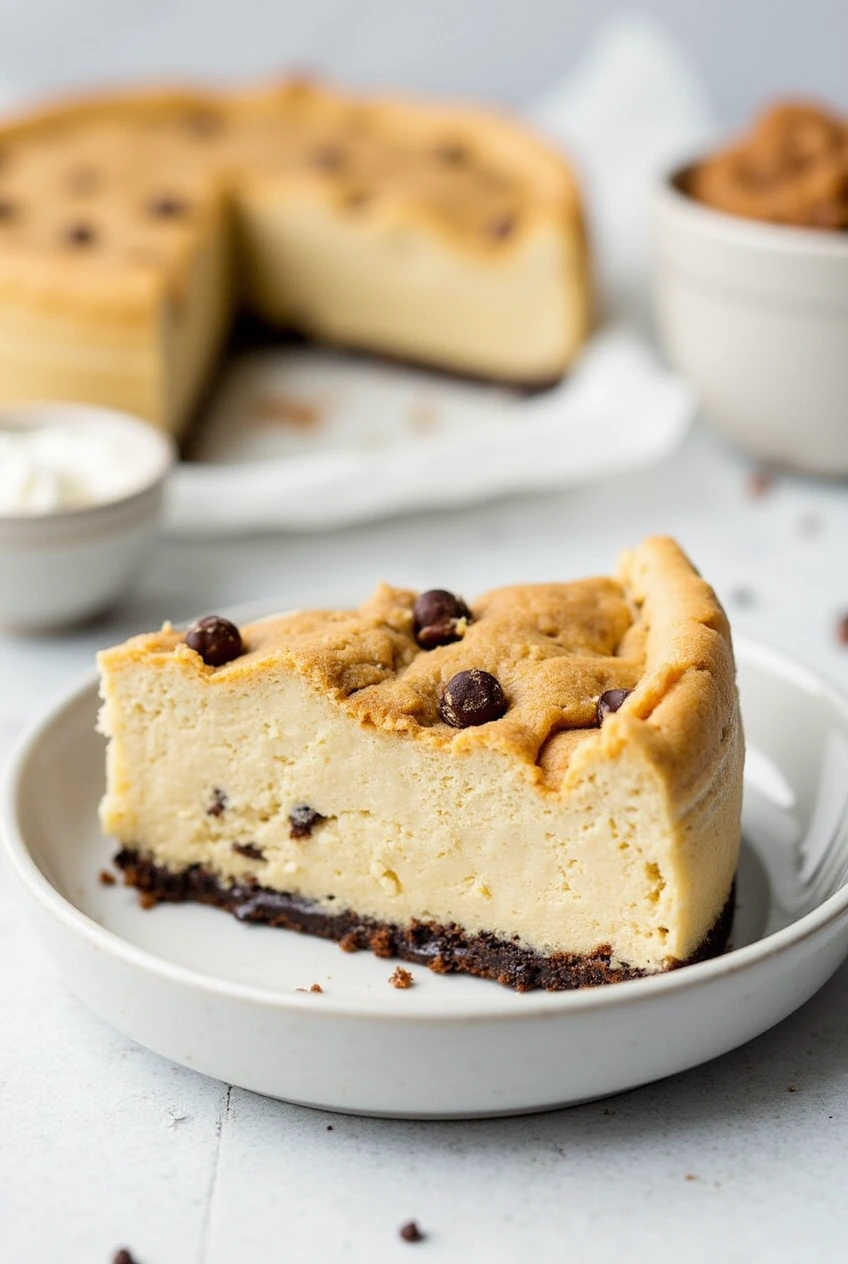 Chocolate Chip Cookie Cheesecake