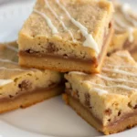 Cinnamon Roll Blondies