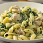 Creamy Spinach Chicken Pasta