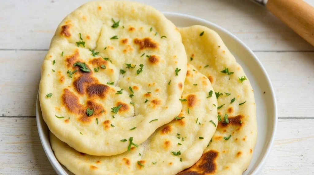 Garlic naan