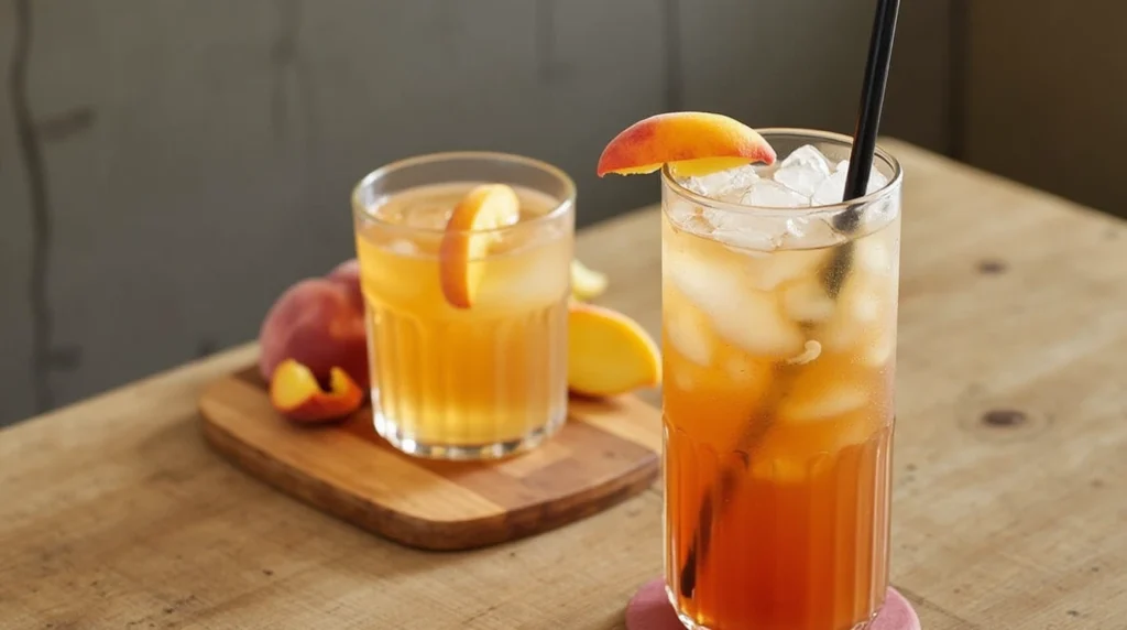 Iced Peach Tea