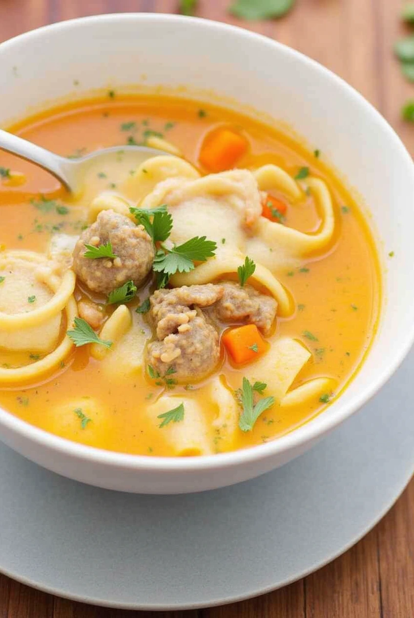 Parmesan Italian Sausage Soup