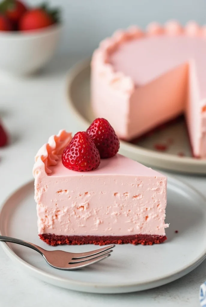 Pink Velvet Cheesecake