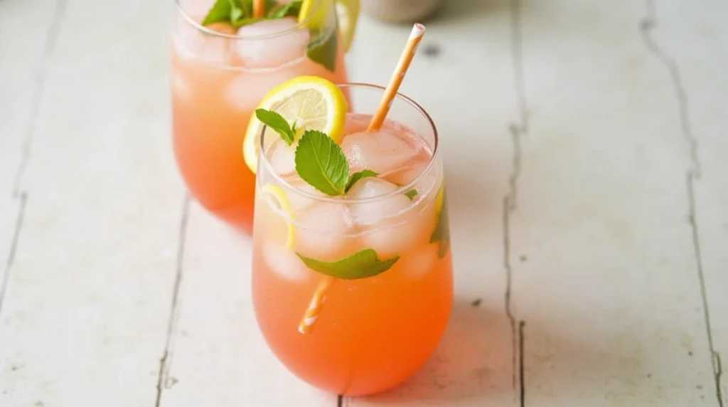 Strawberry Basil Lemonade