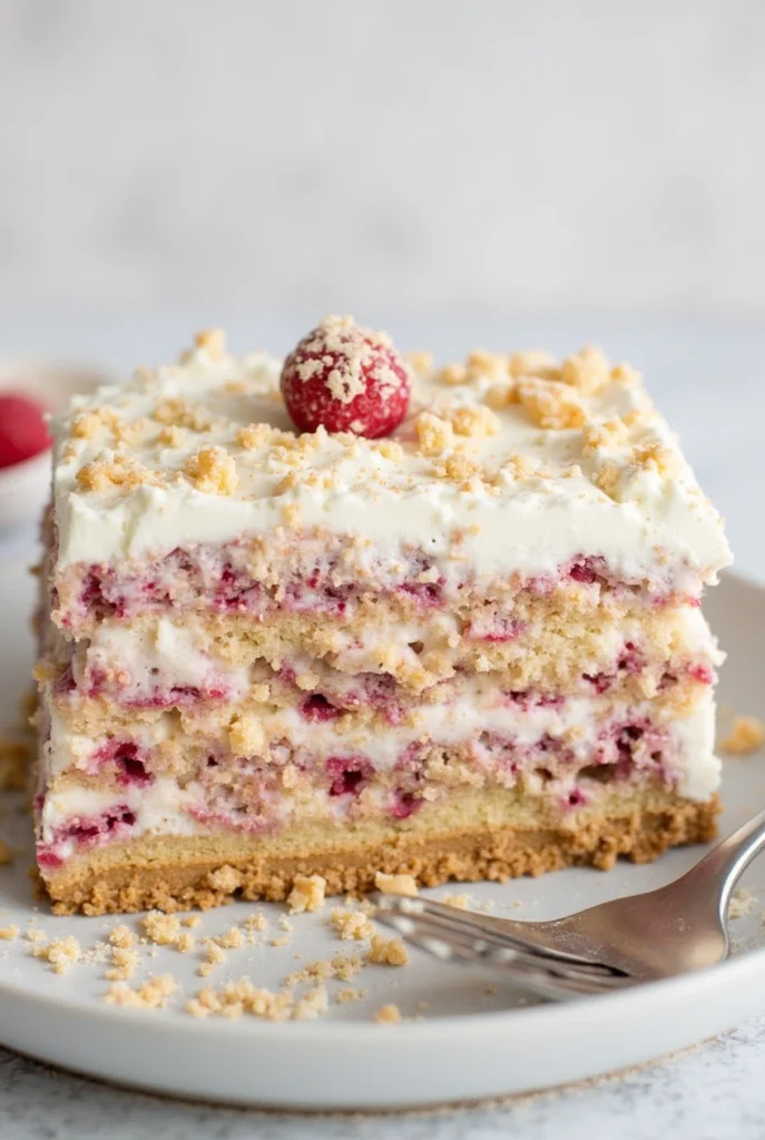 White Chocolate Raspberry Tiramisu