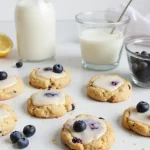 Blueberry Lemon Frost Cookies