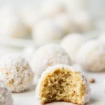 Buttery Pecan Snowball Cookies