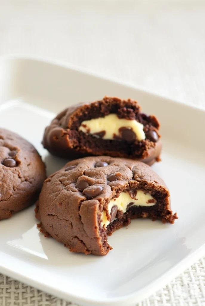 Cheesecake Stuffed Chocolate Chip Cookies