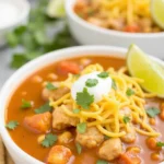 Chicken Enchilada Soup