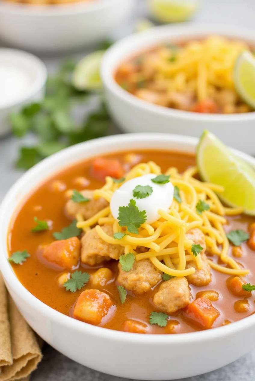 Chicken Enchilada Soup