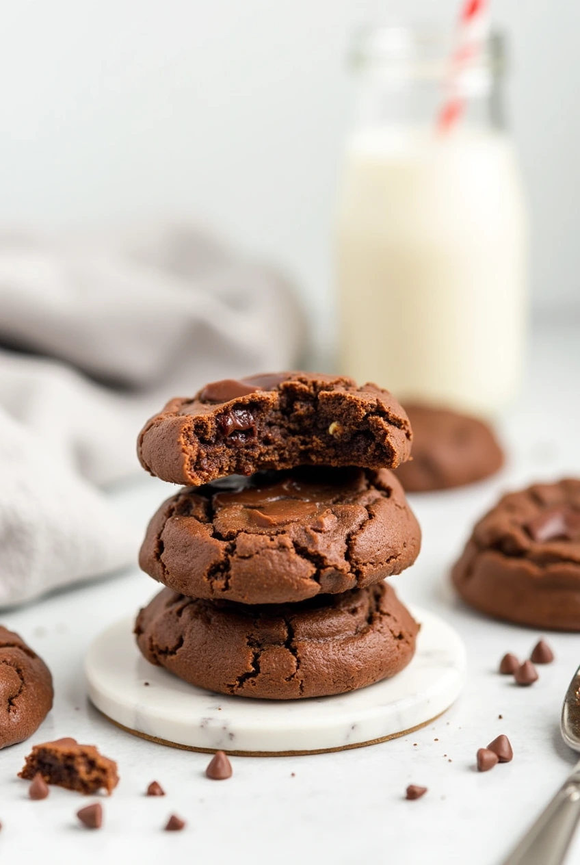 Chocolate Peanut Butter Cookies