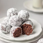 Chocolate Snowball Cookies