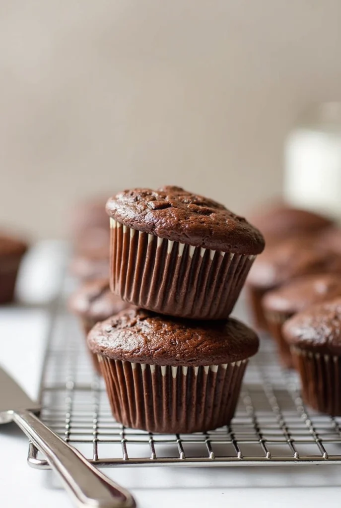 Double Chocolate Espresso Muffins