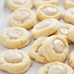 Eggnog Snickerdoodle Thumbprint Cookies