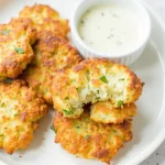 Simple Cauliflower Fritters