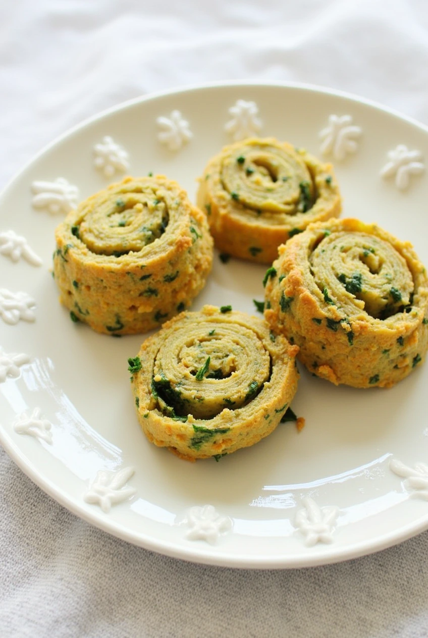 Spinach Feta Pinwheels