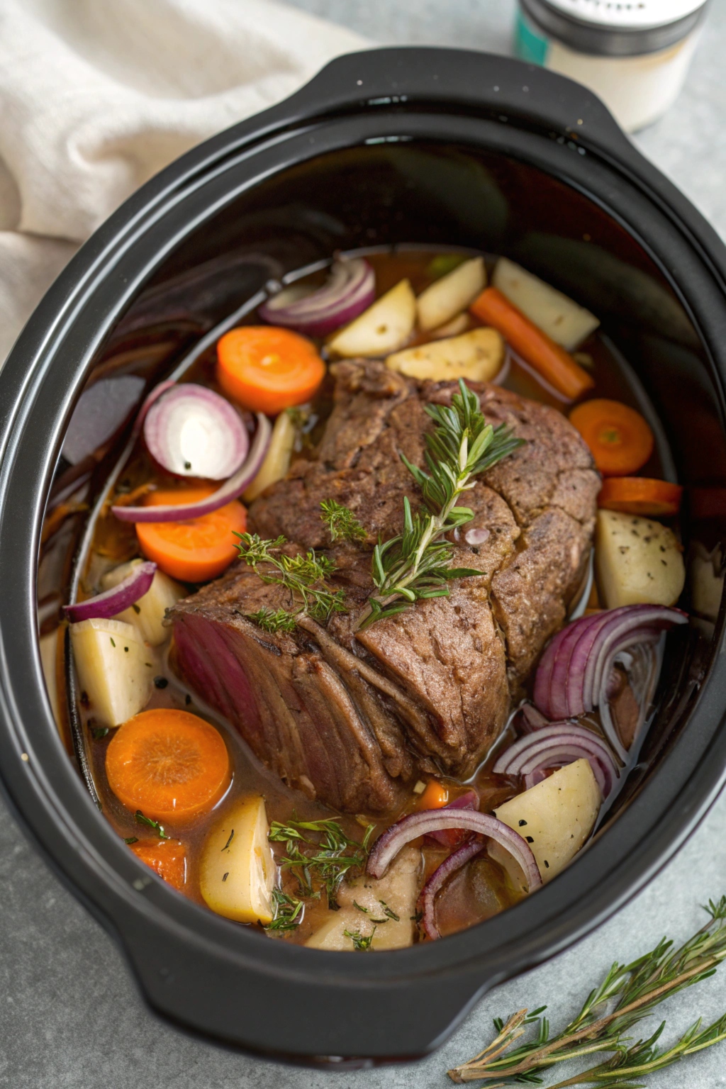 Slow Cooker Roast Beef