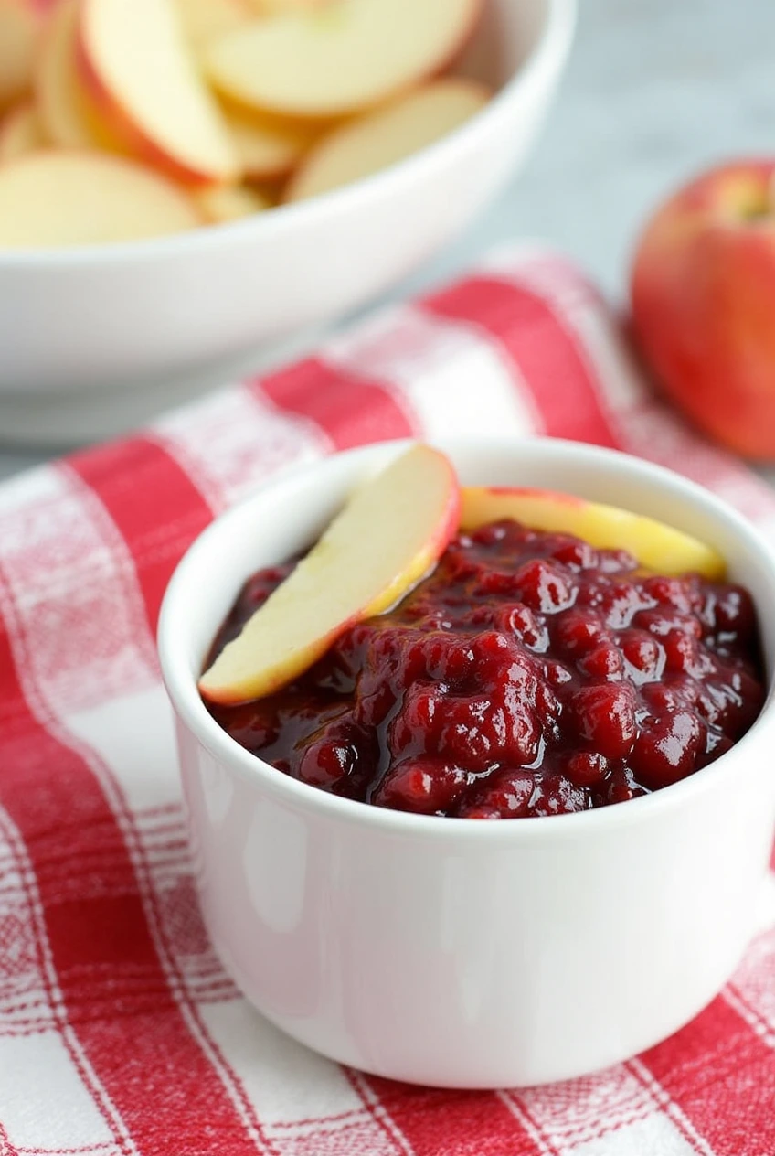 Apple Cranberry Sauce