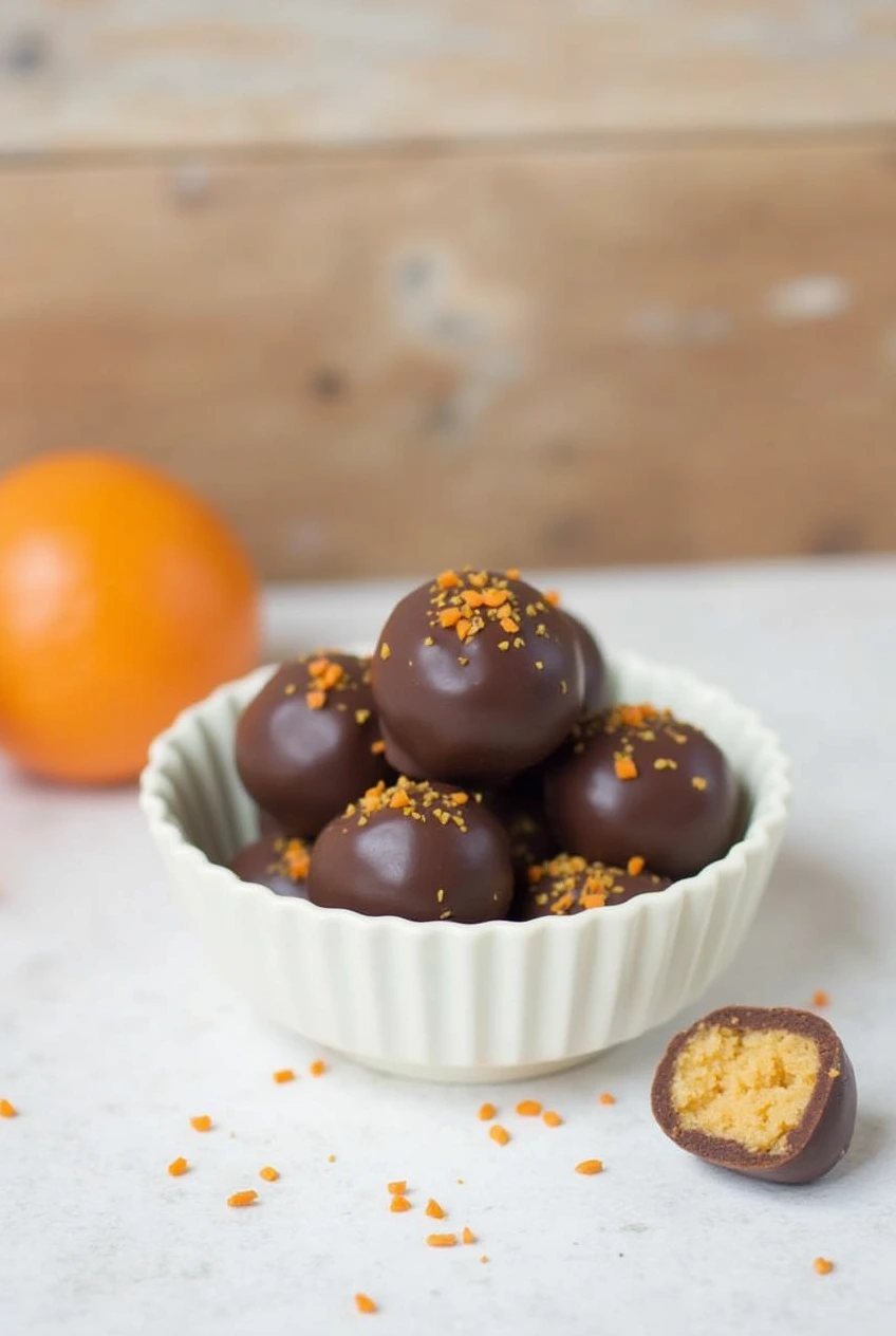 Chocolate Orange Truffles