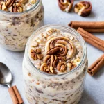 Cinnamon Roll Overnight Oats