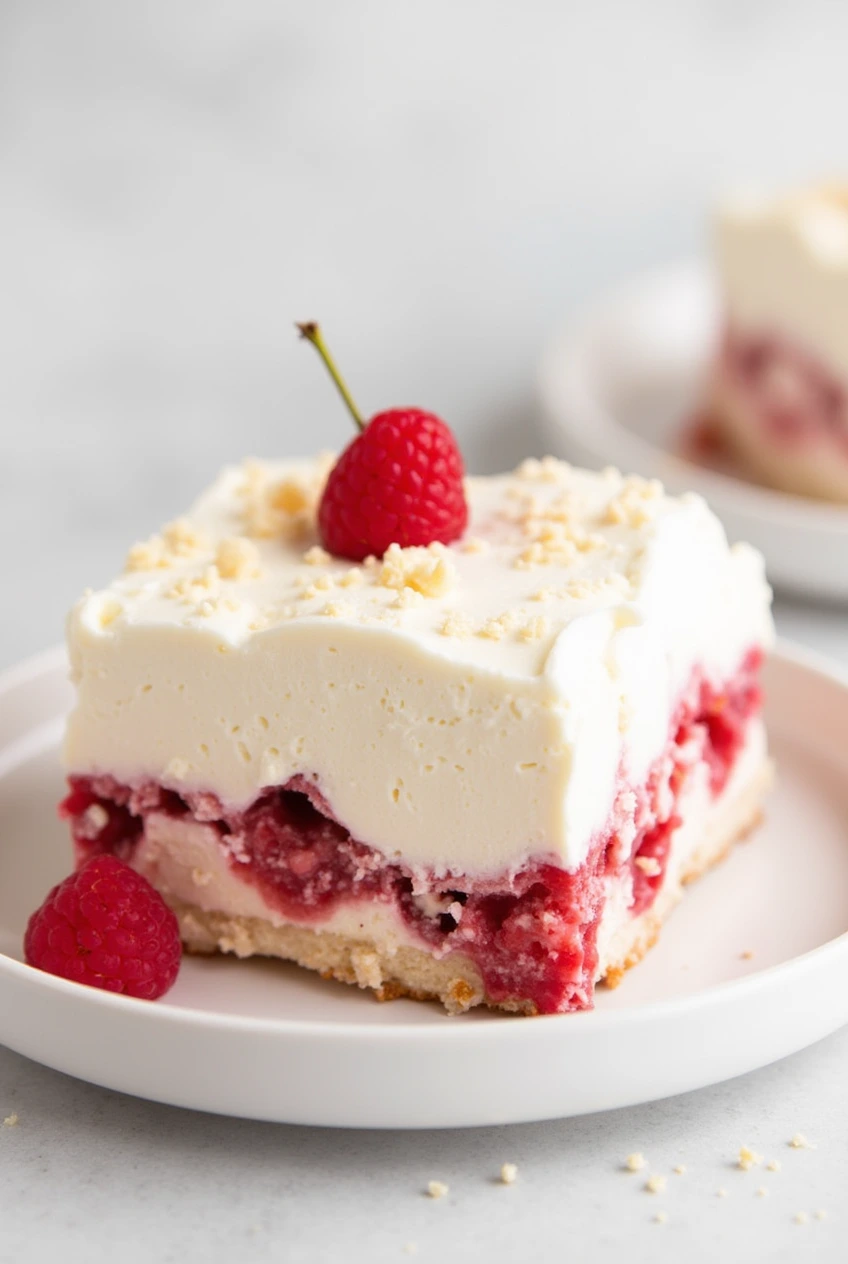 Fresh Raspberry Tiramisu