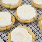 Frosted Eggnog Cookies