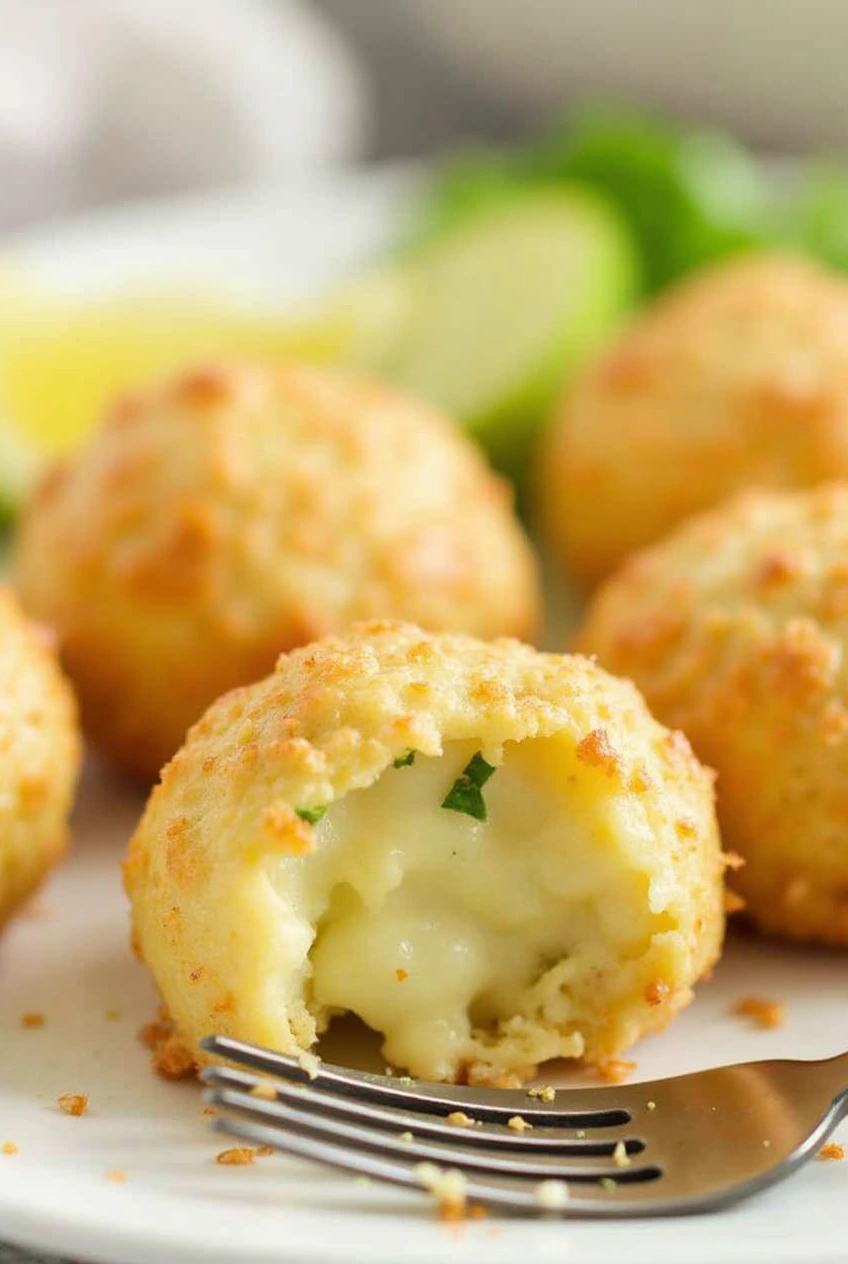 Garlic Cheese Bombs