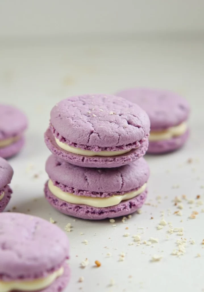 Lavender Lemon Sandwich Cookies