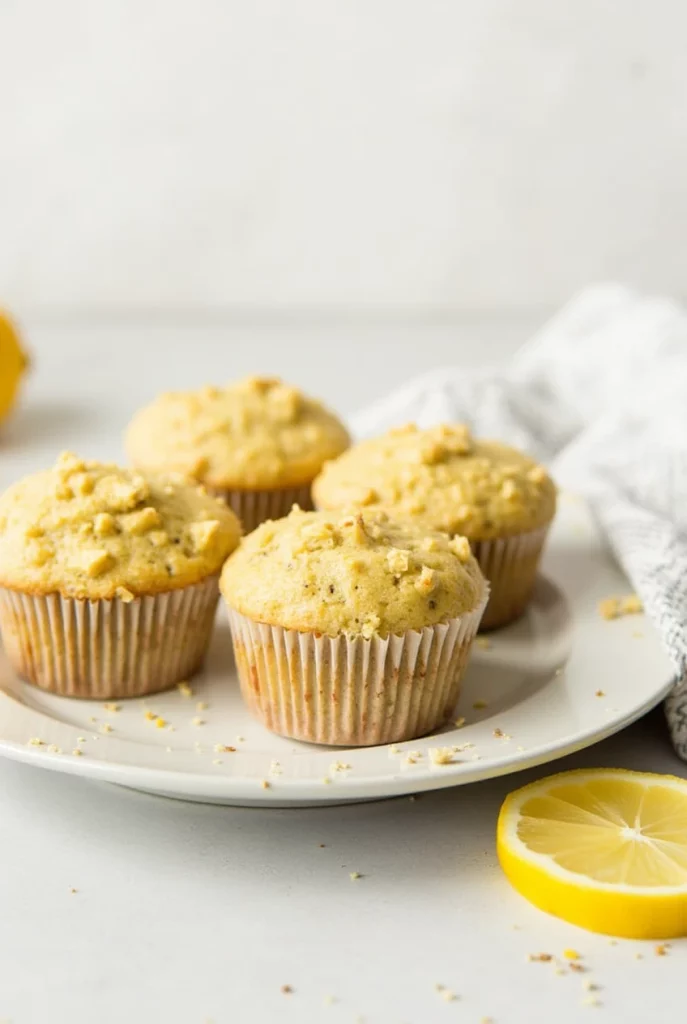 Lemon Poppy seed Muffins