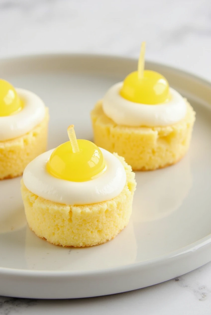 Mini Lemon Drop Cakes