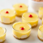 Mini Pineapple Upside-Down Cheesecakes