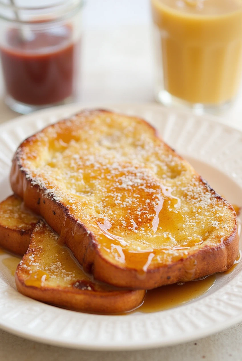 Overnight Crème Brûlée French Toast