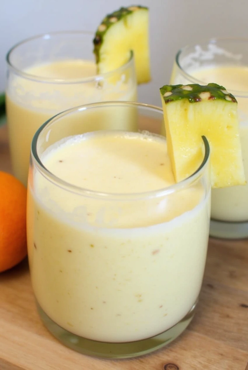 Pineapple Orange Banana Smoothie