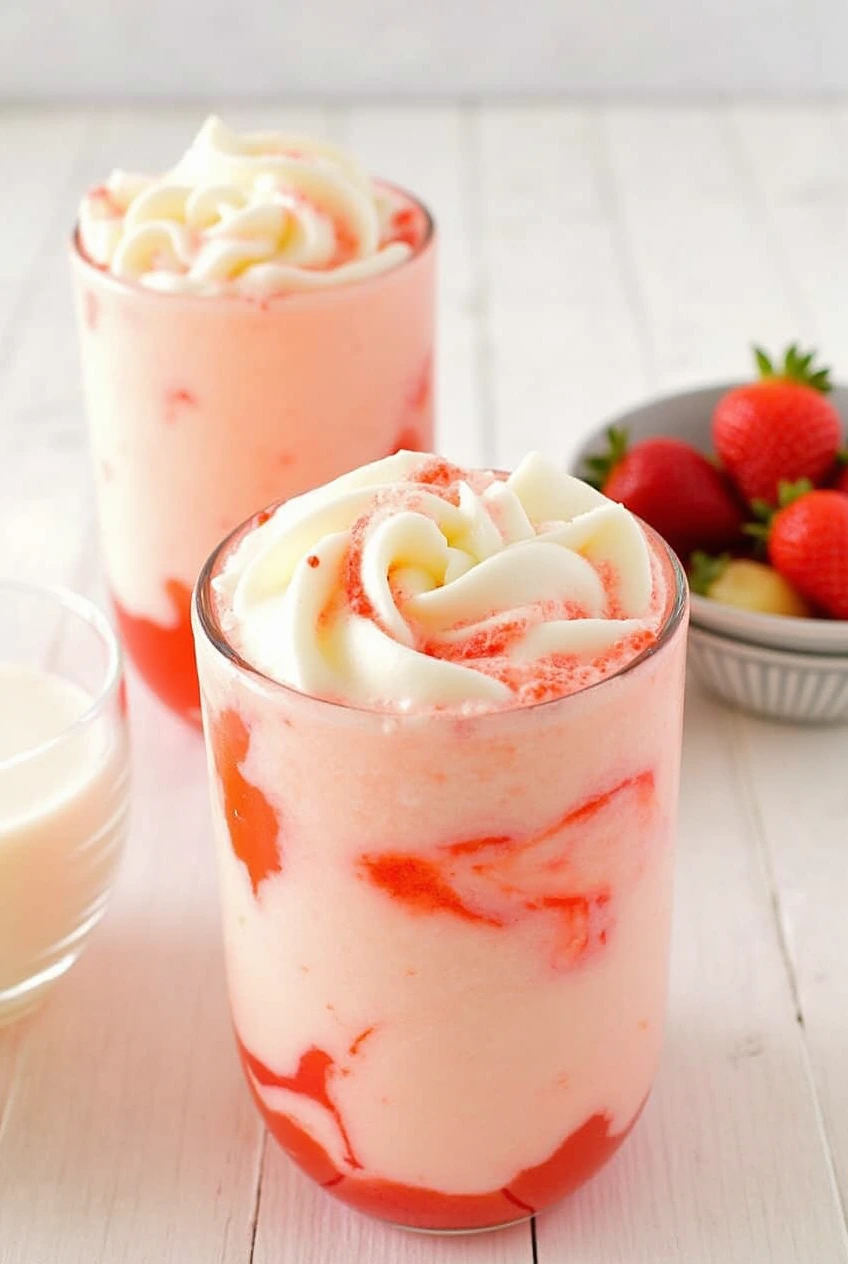 Pineapple Strawberry Swirled