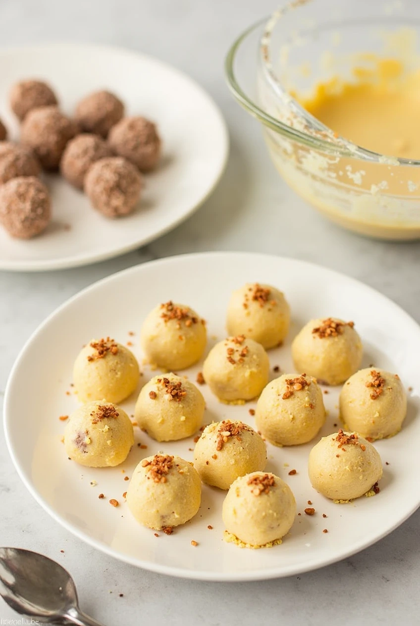 Pumpkin Cheesecake Truffles