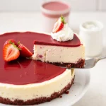 Red Velvet Strawberry Cheesecake