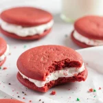 Red Velvet Whoopie Pies