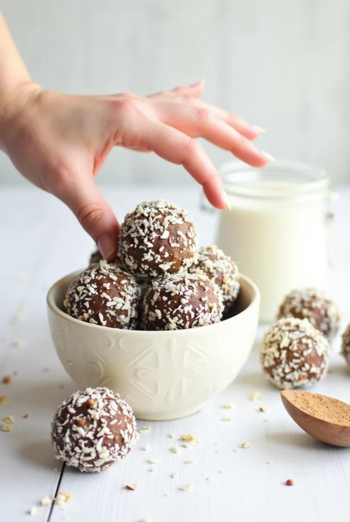 Vegan Coconut Bliss Balls