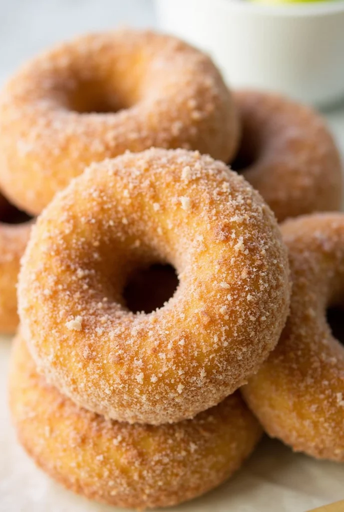 Baked Apple Cider Doughnuts