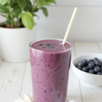 Blueberry Spinach Breakfast Smoothie