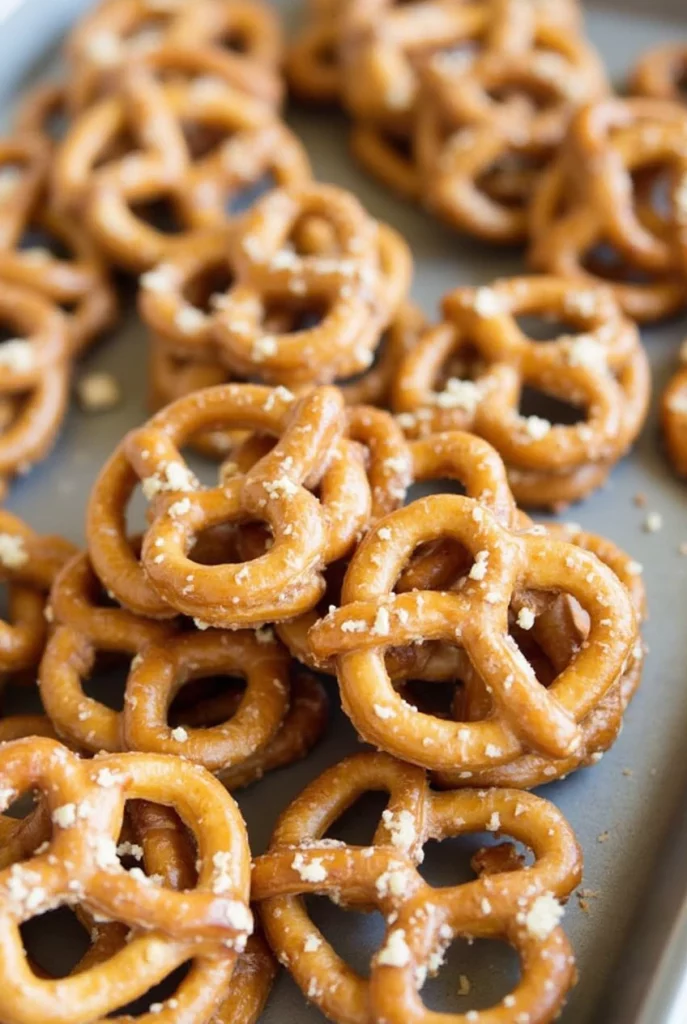 Butter Toffee Pretzels