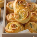 Cheesy Garlic Cruffins