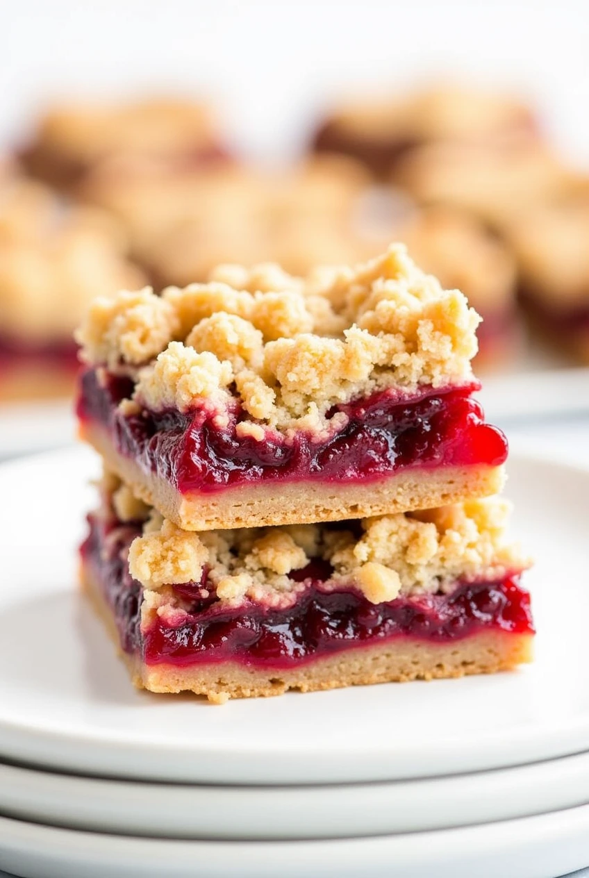 Cherry Crumb Bars