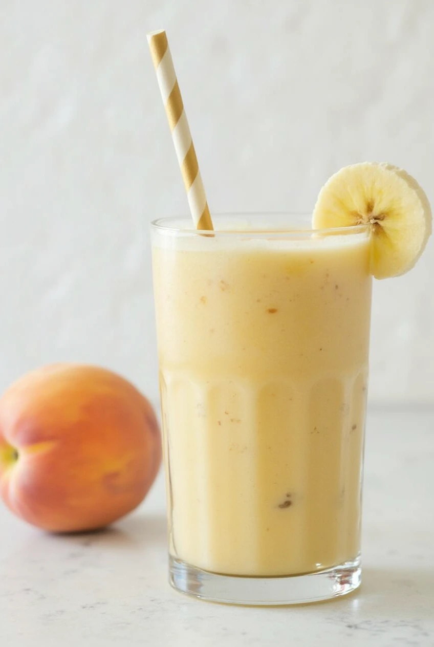 Banana Peach Smoothie